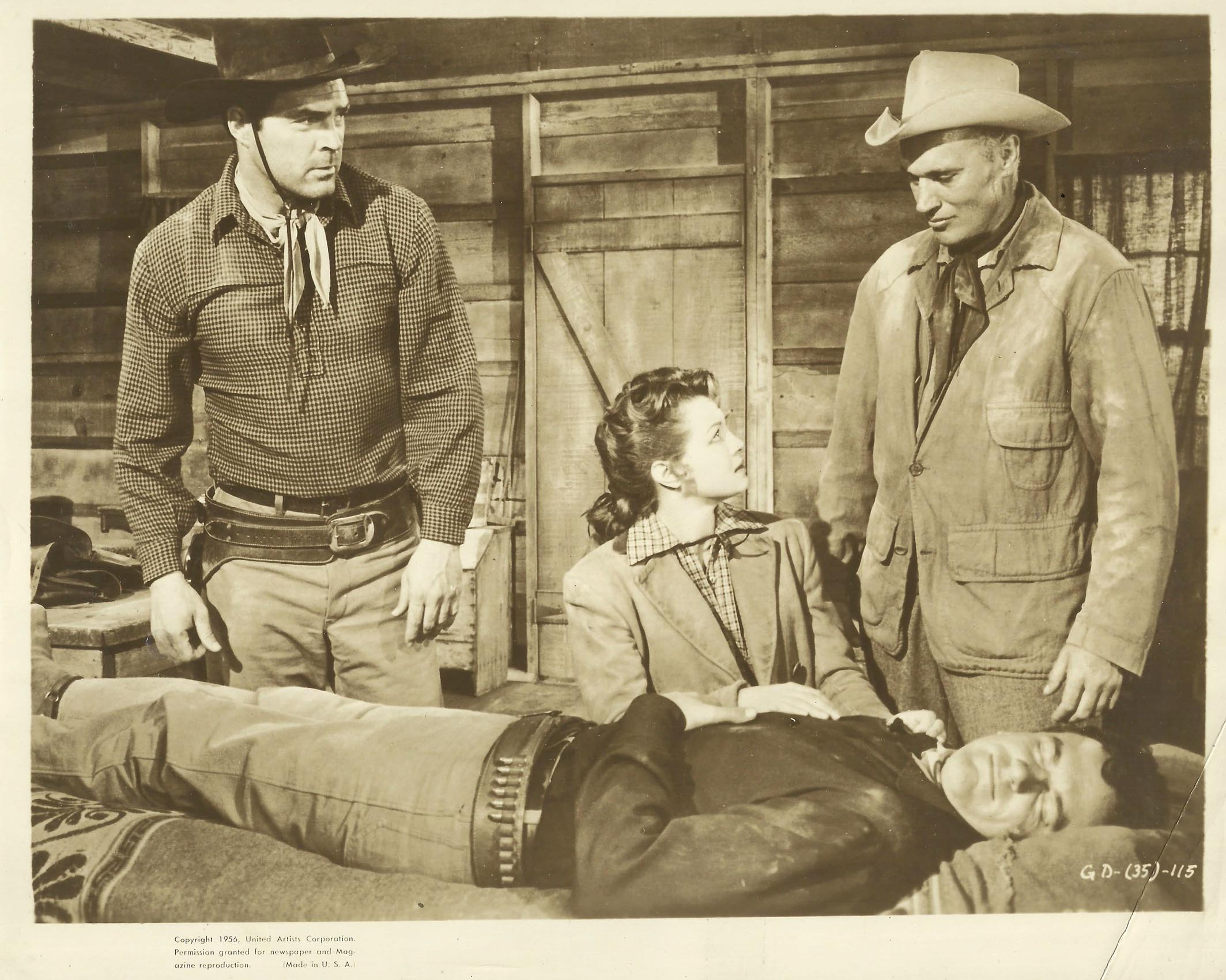 Angie Dickinson And James Arness In Gun The Man Down Original Vint Photo 1956 Ebay 
