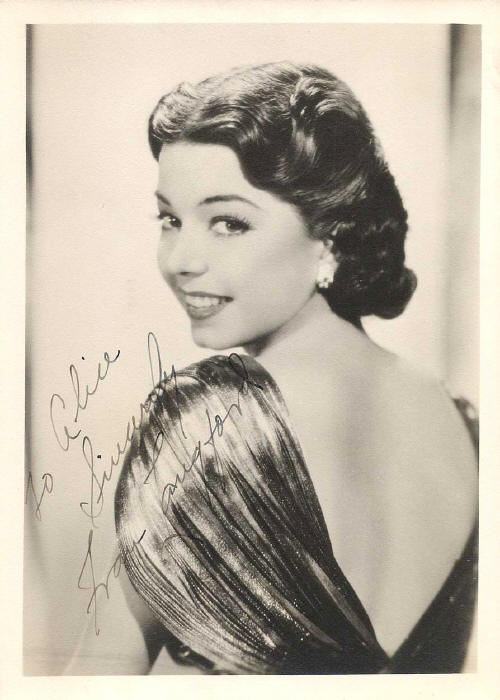 FRANCES LANGFORD   ORIGINAL 5 x 7 Signed Photogr. 1939  