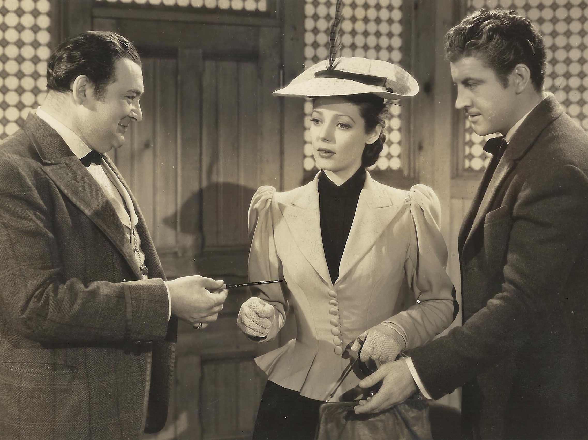 LORETTA YOUNG, EDWARD ARNOLD & ROBERT PRESTON in 